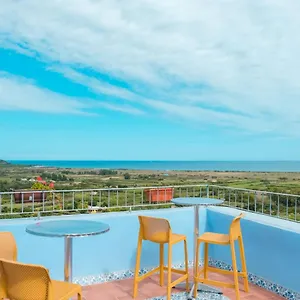  Appartamento Panoramic Loft Fora E ' Muros With Sea View Common Terrace , Ammentos